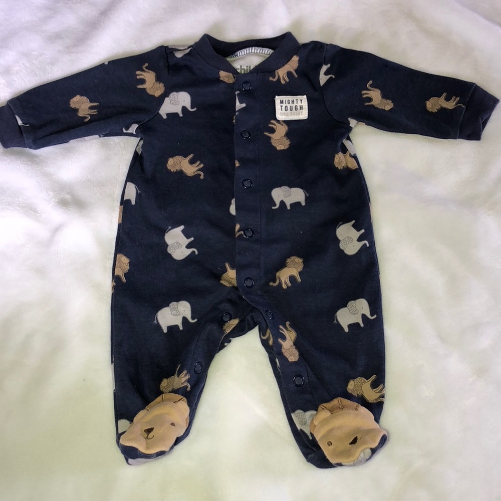 Newborn one piece onesie
